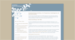 Desktop Screenshot of christliche-partnervermittlung.de